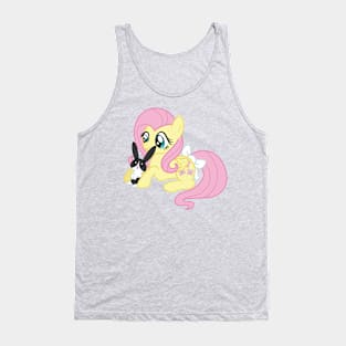 Fluttershy with a rabbit Tank Top